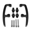 CNC Aluminum Motorcycle Passenger Rear Grab Bar Seat Rail Kit for Kawasaki Z650 17 18 Black