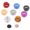 1 pz Bobine da Pesca Tappo Manopola Tensione Bobina Metallica Per Mulinello da Baitcasting Manopola Regolazione Freno Meccanico Dado Trimmer