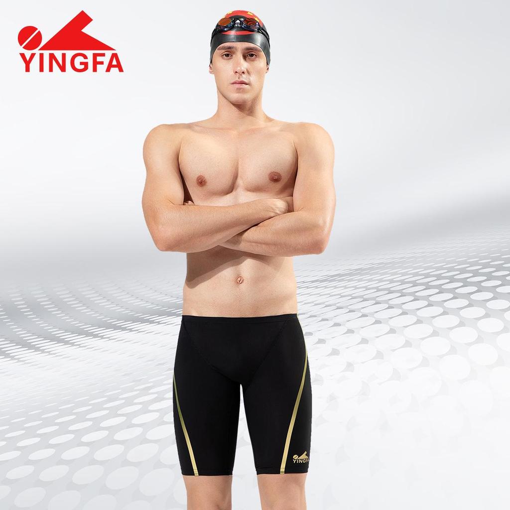 Yingfa Men's Professional Racing Swim Shorts 9670