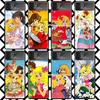 Candy 90s Anime Phone Case For Samsung Z Flip 7 6 5 4 3 Galaxy ZFLIP7 ZFlip6 5G Flip5 Flip4 Flip3 5g Black Hard Cover