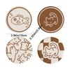 Non-slip Diatom Mud Coaster Round Insulation Pad Cute Cup Mat  Coffee Mug