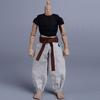 1/12 Scale Articulated Judo Costume, Jousting Costume, Combat Costume, Samurai Costume (head and Body Not Included) for Both Male and Female.