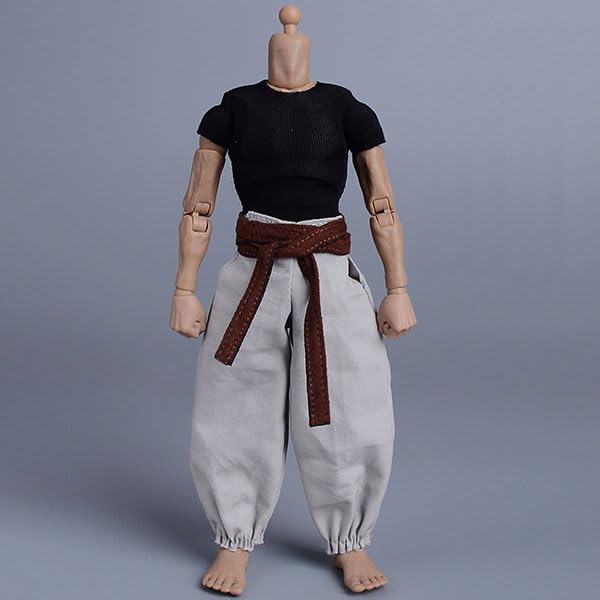 

1/12 scale articulated judo costume, jousting costume, combat costume, samurai costume (head and body not included) for both male and female.