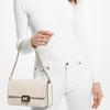 Michael Kors MK Sonia Solid Chain Commuter Leather Crossbody Bag Women Bags White 35F1G6SL3L-085