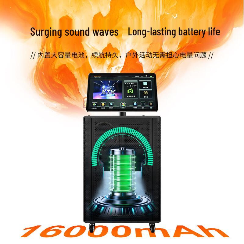 Songchuan SA9-12 Outdoor Karaoke Speaker with 19-inch Screen CN plug (adapter included)