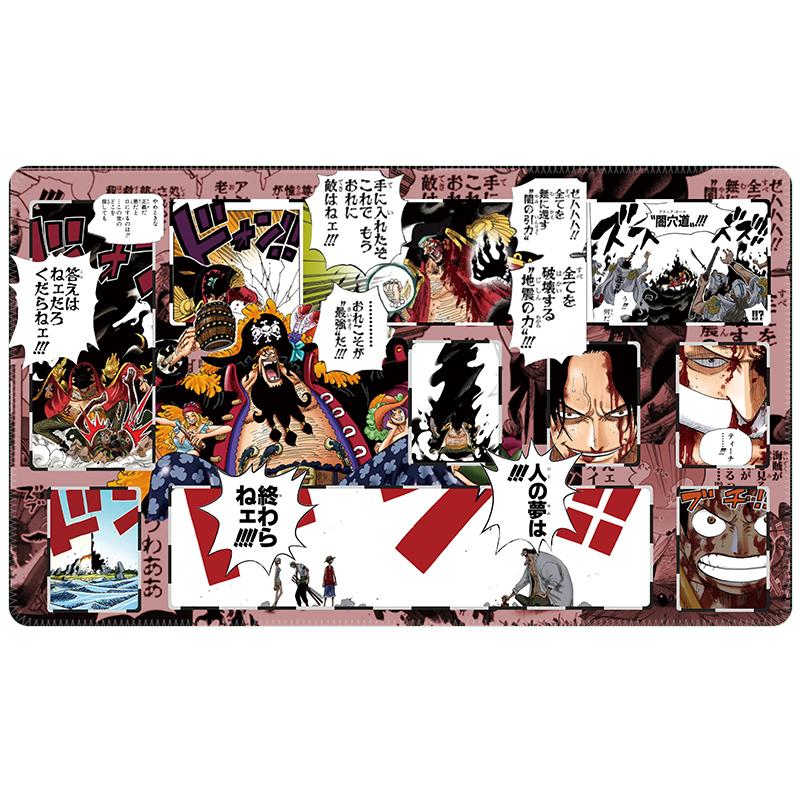 Anime One Piece OPCG GAME Accessory Comic Series Card PlayMat Perona Yamato Luffy Reiju Ace Collection Gifts Toys 30x80x0.2cm