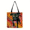 Cartoon Shoulder Bag Women Animal Dog Shopping Bag Teen Casual Bagel Dog Tote Bag Men Beagles Handbag