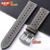 18/19/21/24mm 20/22mm Perforated Breathable Watch Strap for Seiko Bracelet for Rolex Band Smartwatch Leather Men Women Wristband