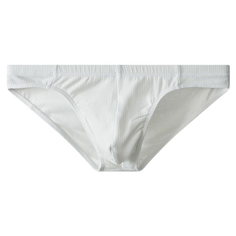 Men's Pure Cotton Triangle Underwear Men's Sexy U-shaped Convex Solid Color Comfortable Underwear