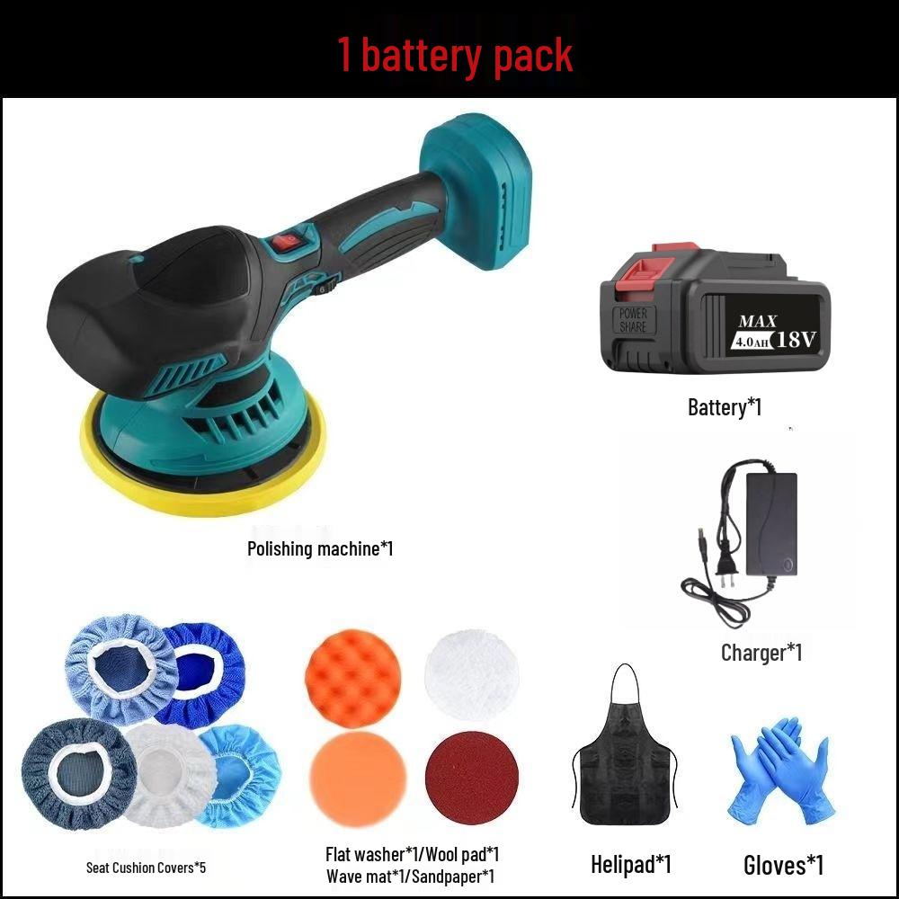 Rechargeable Wireless Electric Car Waxer & Floor Polisher
