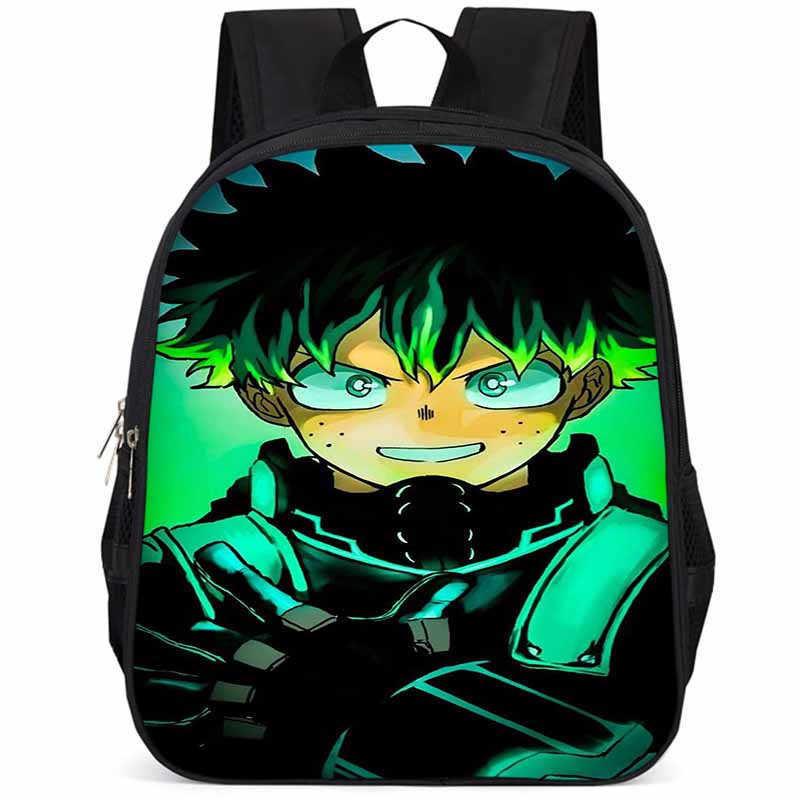 My Hero Academia 15-inch Large Capacity Lightweight Oxford School Backpack For Kids