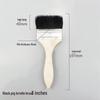 Shenglianxing Wood Handle Black Bristle Utility Brush Set (10-Pack)
