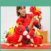 Chinese Zodiac Horse Plush Toy With Soft Short Pile For New Year Gift And Company Event