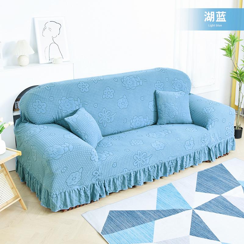 Old Fashioned Sofa Cover All Inclusive Universal Cover Thickened Four Seasons Universal Type One Two and Three Groups Anti Cat Scratch