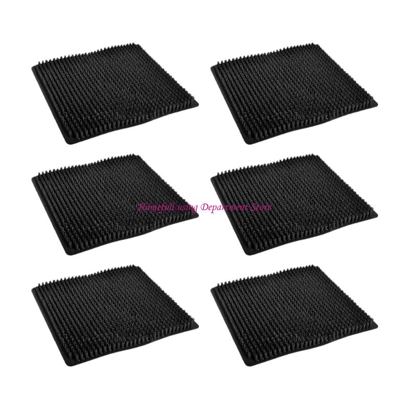 6PCS Chicken Nesting Box Mats for Hens Washable Eggs Laying Pad Coops Essential