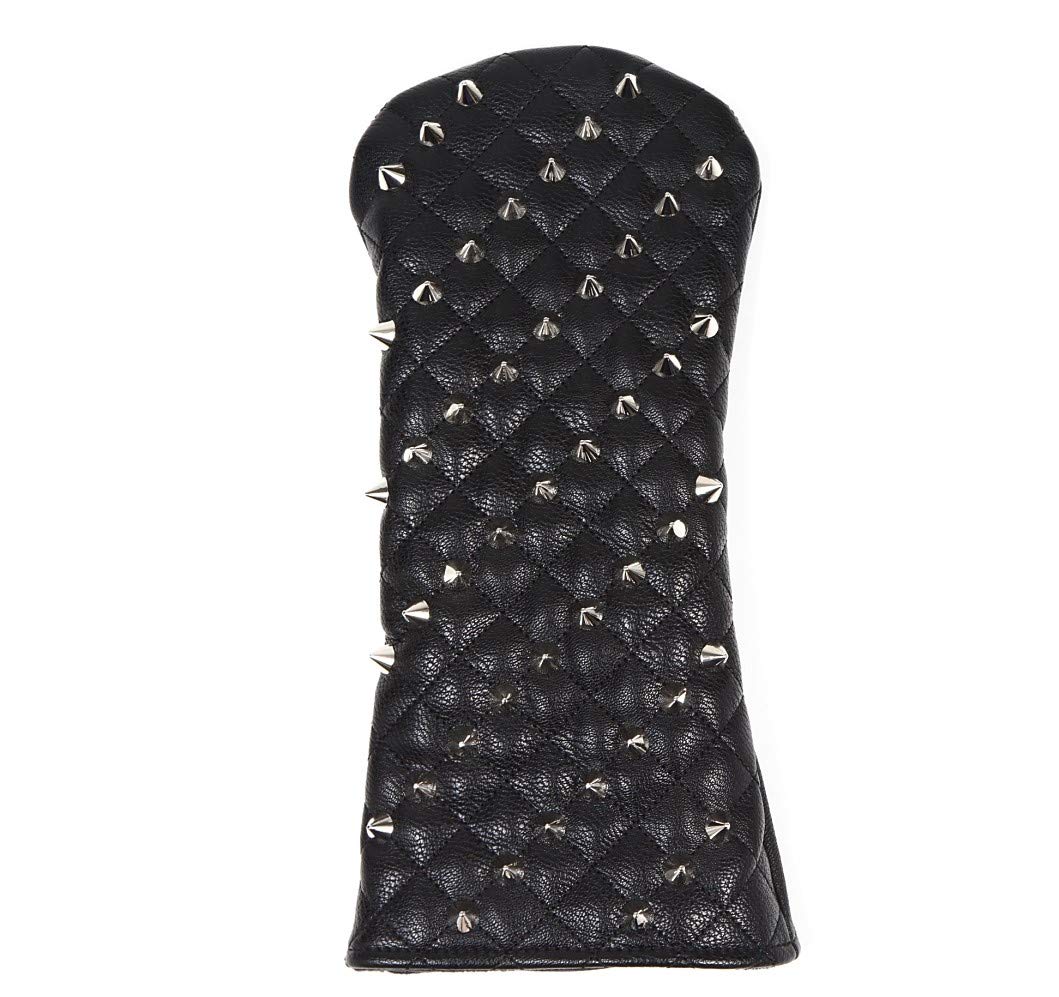 

Studded Driver Headcover Available in 3 Colors (460cc) - (Black)
