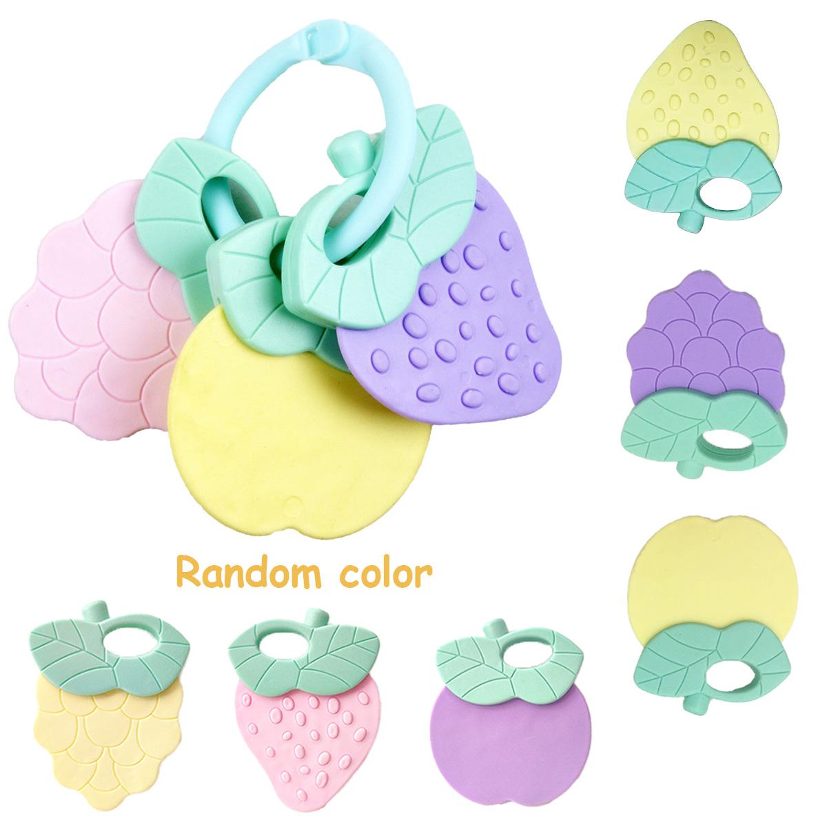 High-Quality Baby High-Quality Fruit High-Quality Style High-Quality Soft High-Quality Rubber High-Quality Rattle High-Quality Teether High-Quality