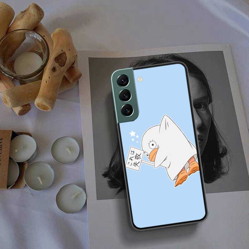 Anime Gintama Mr. Raindrop Phone Case For Samsung Galaxy S22 S25 Ultra S21 S10 Plus S26 Edge S20 S23 S24 FE Cover Silicone S