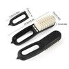2-In-1 Leather Brush For Suede Boots Bags Scrubber Cleaner White Rubber Crepe Shoe Brush Household Necessary Wall Crevice