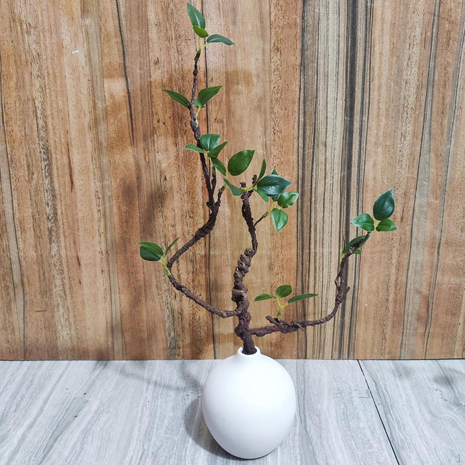 

Керамический держатель для цветов для комнатных растений, декоративный горшок для стола и приставной столик L 11CM H 13CM