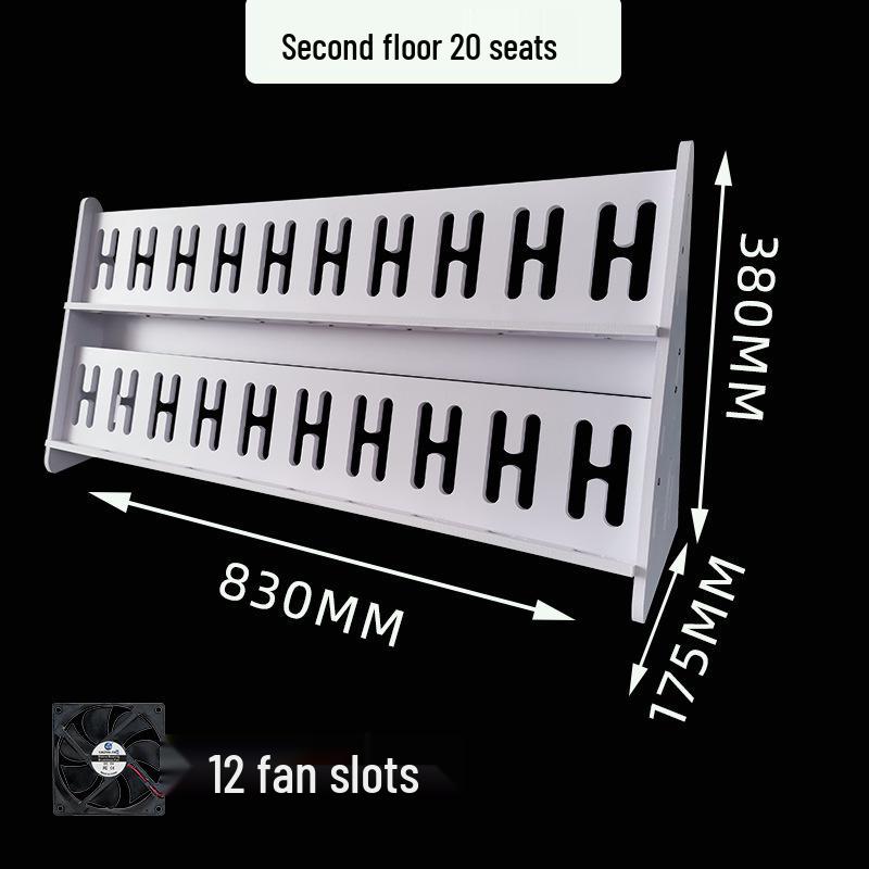 Stüdyo Çok Açılı Şarj Standı: Dikey Çoklu Telefon Tutucu ve Çok Katlı Raf