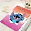 Custom 1Pc Stitch'S Magical Garden Adventure Rug Office Carpet Indoor Outdoor Entrance Doormat Nonslip Soft And Comfortable Living Room D916269