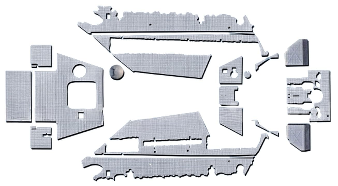 

Модель ATAK German Jagdpanther Tank Destroyer Zimmerit Set Plastic Model Parts AT35020 1/35 (для Тамии)