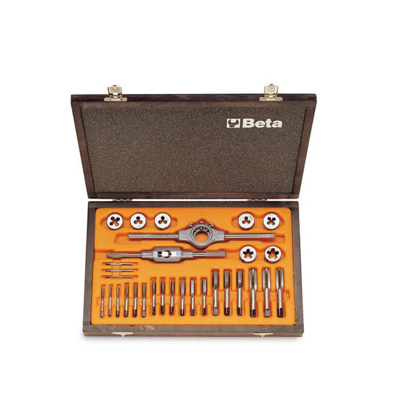 BETA M3-M12 Tap and Die Set M3-M12