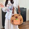 Penguin Capybara Plush Backpack Cartoon Animal Cartoon Capybara Bag  Couple