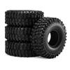 4pcs 1.9 inch RC Crawler Tire for 1/10 TRX4 TRX6 Axial SCX10 II 90046 III AXI03007 Gen7/8 D90 VS4-10 MST HSP RC Crawler Car