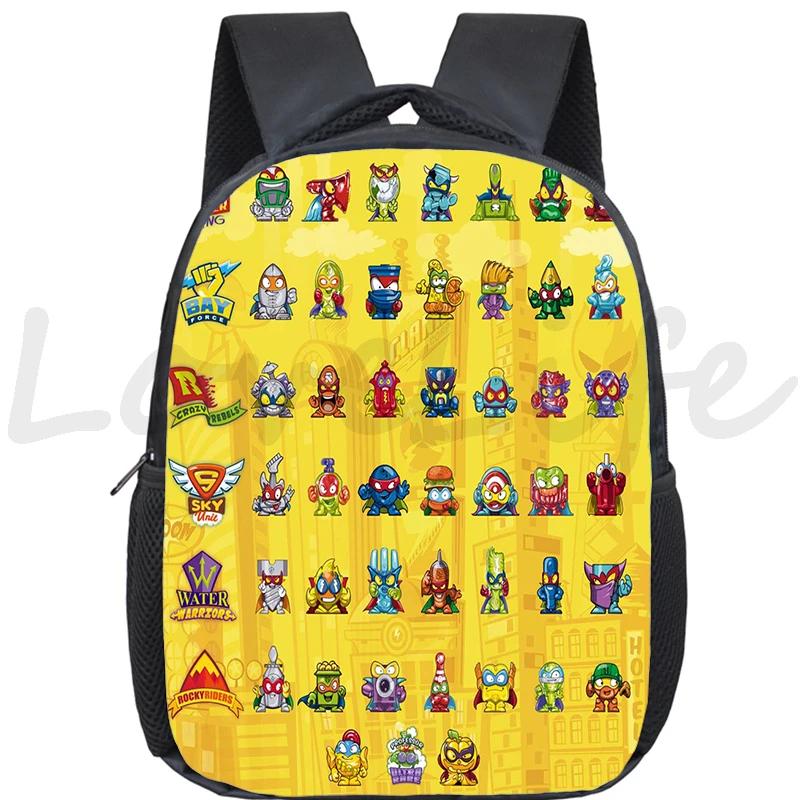 New Super Zings Kindergarten Bag Cartoon Game Superzings Backpack for Boys Girls Children School Bags Kids Daily Bookbag Mochila