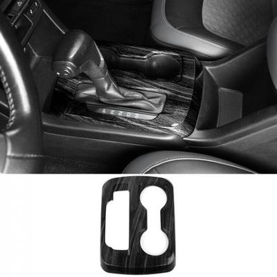 Schwarze Holzschaltkulissenabdeckung Zierleiste für Chevy Colorado/GMC Canyon 2014+
