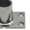 22mm 25mm 30mm 32mm 90 Degree Square Handrail Rail Bases Marine Boat Yacht Rail Mounting Brackets 316 Stainless Steel