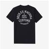 DeuS Ex Machina Herren S T-Shirt Kreuzweg dmS241663c Schwarz