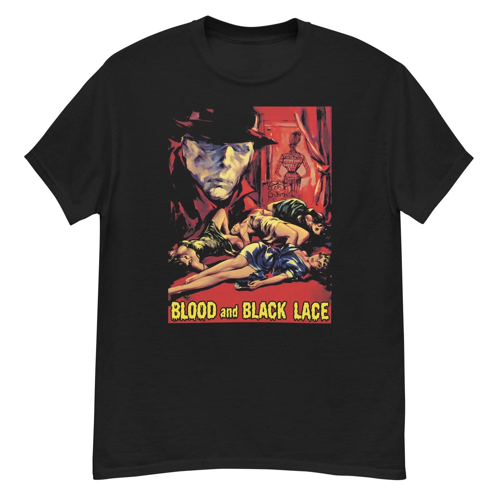 Blood and Black Lace cult giallo film fan art t-shirt S
