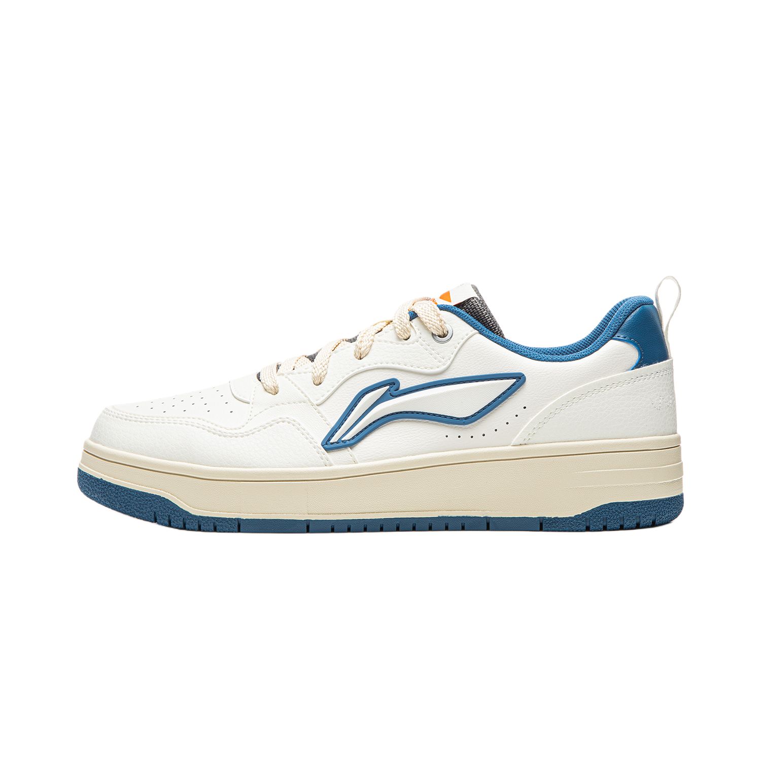 

Li Ning Tianji Soft Slip Resistant, Abrasion Resistant, Lightweight, Height Increasing Low top Skateboard Shoes Men s AGCW067-4 43