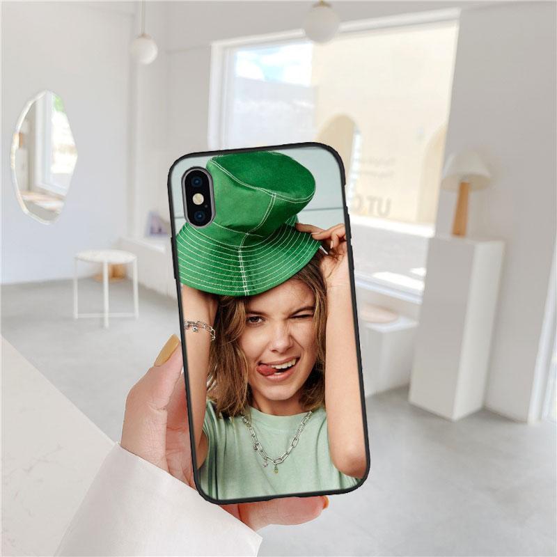 BF81 Millie Bobby Brown Soft Shell Phone Case for Redmi Note 13 14 Pro+ Plus A3 A3X 13X 13C 13R 14S 14C 14R