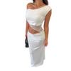 Pure desire wind one-word shoulder lace splicing hollowed-out waist pleated hip-wrapped long dress light and mature wind perspective sexy dress