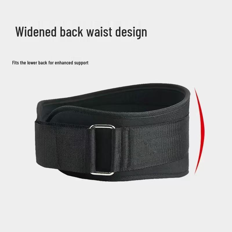 Adjustable Cross-Border Compression Waist Belt for Weightlifting and Squats: Fitness Support and Protection.