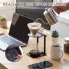 Foldable Coffee Maker Stand Metal Pour Over Coffee Rack Espresso Filter Support for Cone or Flat Bottom Filter Pour Over Stand