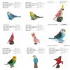 Papegaai Model PVC Statisch Beeldje Verzamelaarsobject Voor Vogel Liefhebbers Cadeau Idee
