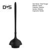 Toilet Plunger Heavy Duty Force Cup Toilet Bowl Plunger with Long Handle Bathroom Cleaning Accessories for Toilets Sinks Bathtubs Showers
