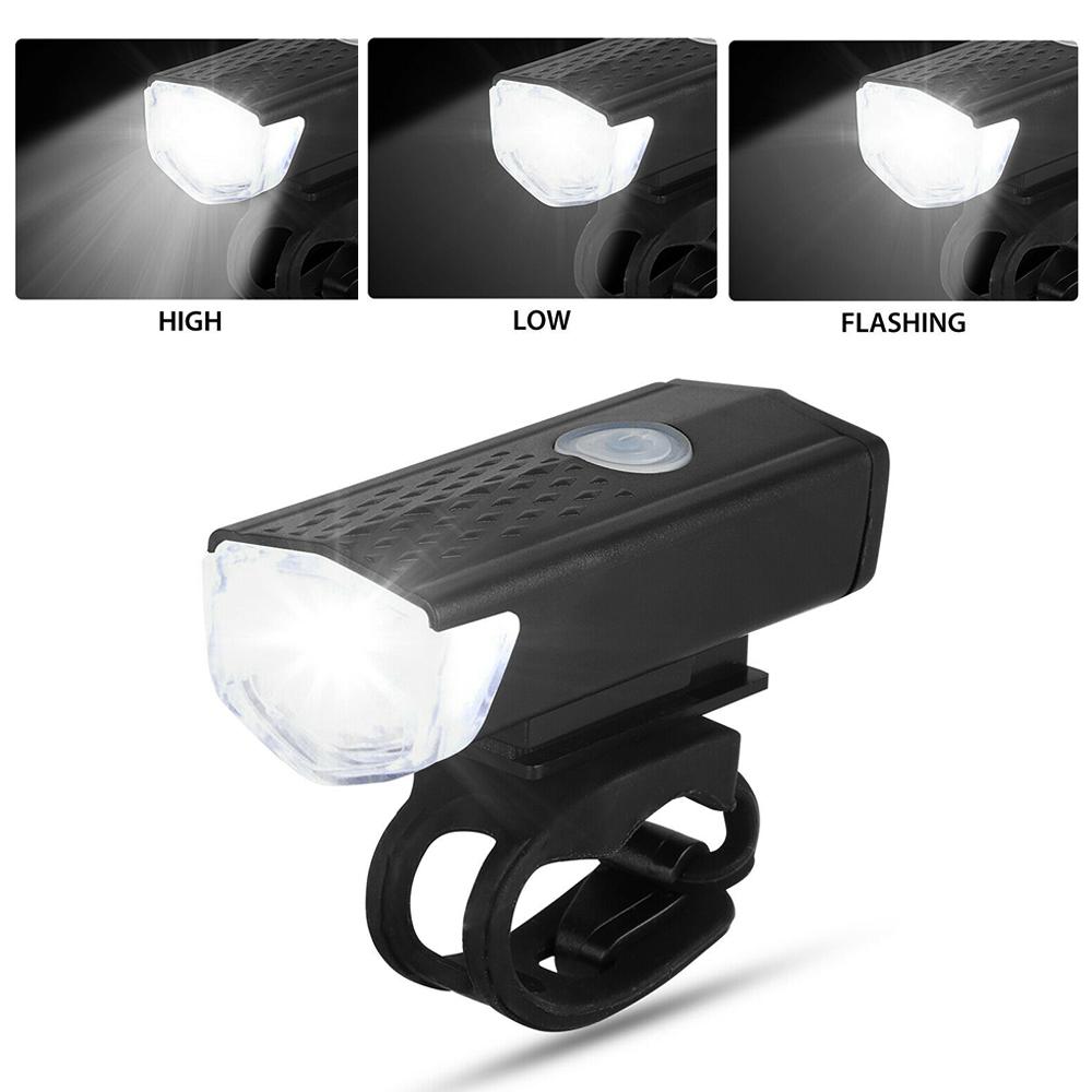 Lumină pentru bicicletă Set reîncărcabil cu LED USB pentru bicicletă MTB Bicicletă de drum față din spate Lampă pentru faruri Lanternă Lumină pentru ciclism Accesorii pentru ciclism