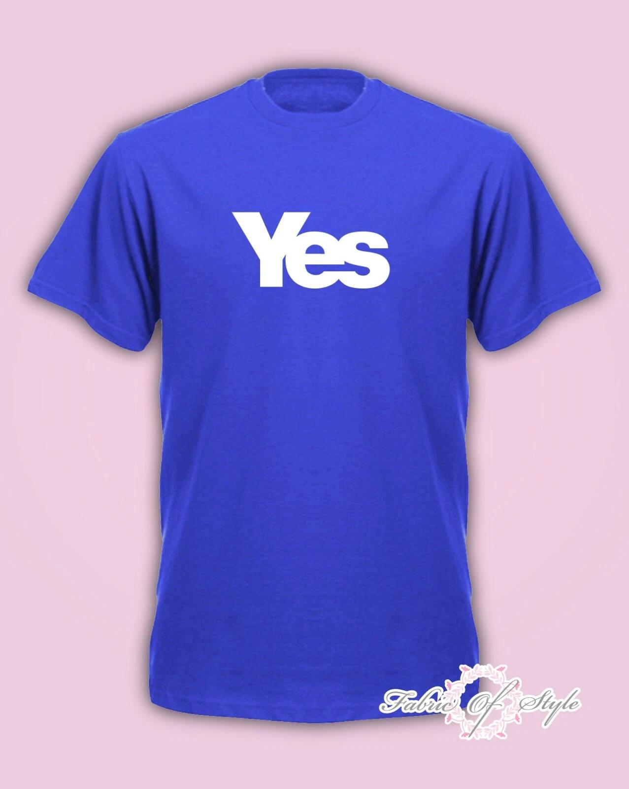 Yes Scotland Referendum Scottish Brexit Nicola Mens T- Shirt Royal 3XL