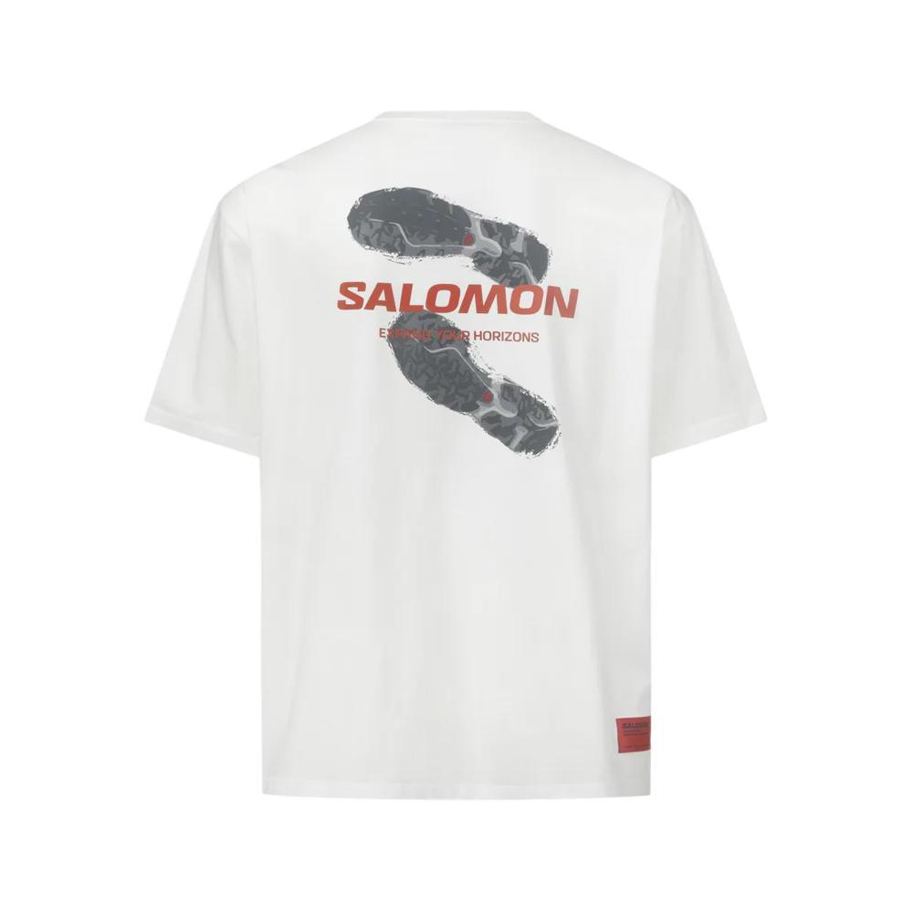Salomon Uni Mudstride Loose Fit Round Neck Short Sleeve T-Shirt Unisex Tops LD0035900 M