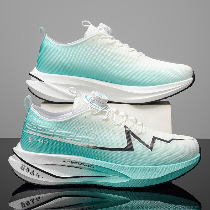 Scarpe da Corsa da Uomo con Piastra in Carbonio Speciali per Maratona Atletiche Traspiranti Leggere da Donna Comfort Peluche Atletiche Antiscivolo Scarpe Atletiche