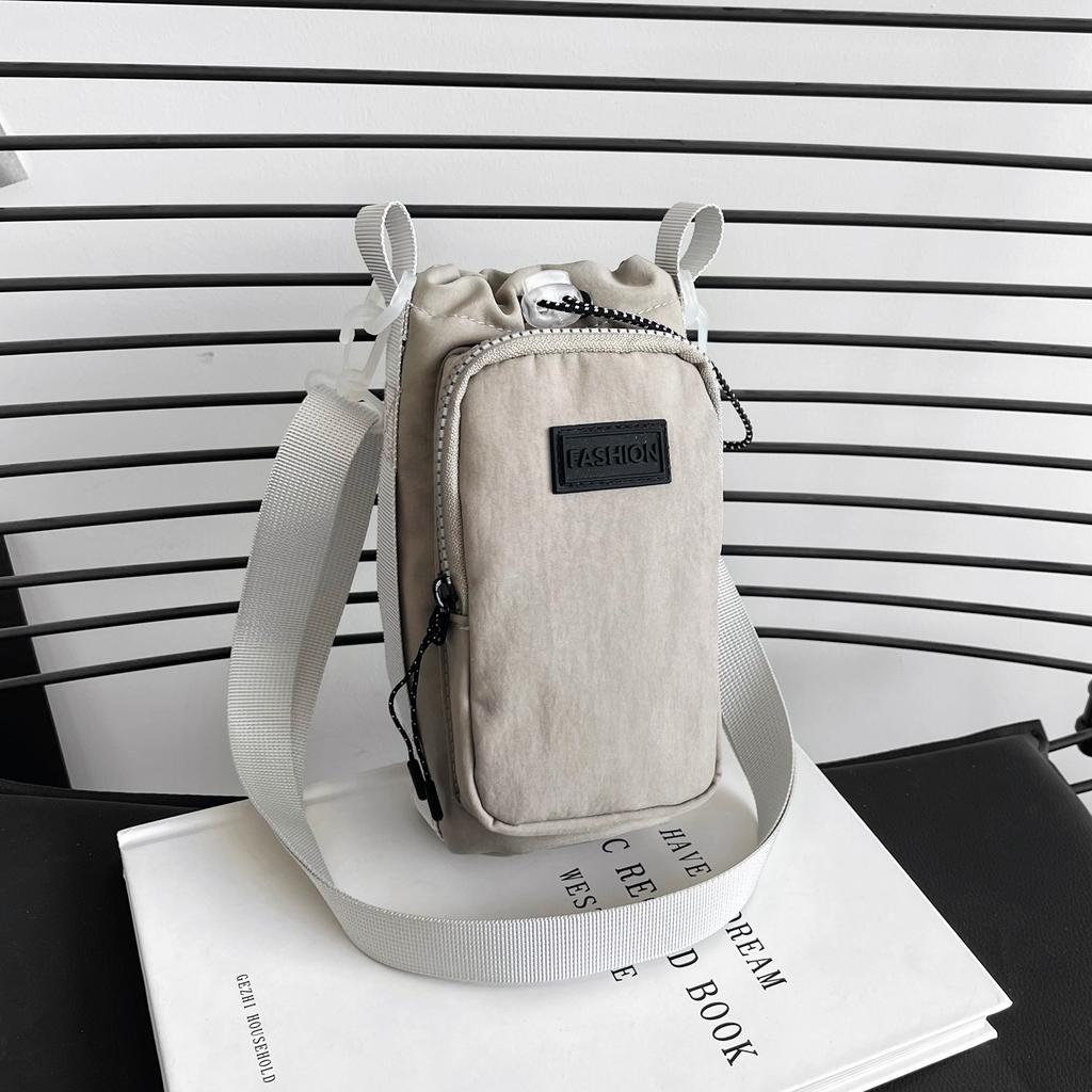 Multifunctional Outdoor Travel Water Bottle Cup Bag Lightweight Sports Crossbody Bag Cycling Backpack Single Shoulder Phone Bag