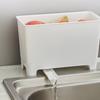 Drainable Trash Can Household Sink Rice Residue Filter Shelf Basket Washing Vegetable Storage Bucket Kitchen Accessories