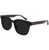 Asian Fit Sunglasses GG0848SK 001 Black Green Gray Men's