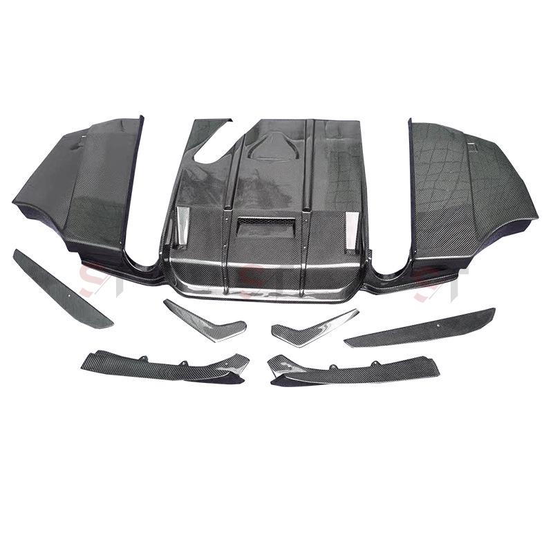 BMW 3 Series F30/F35 MT Sport Carbon Fiber Rear Diffuser